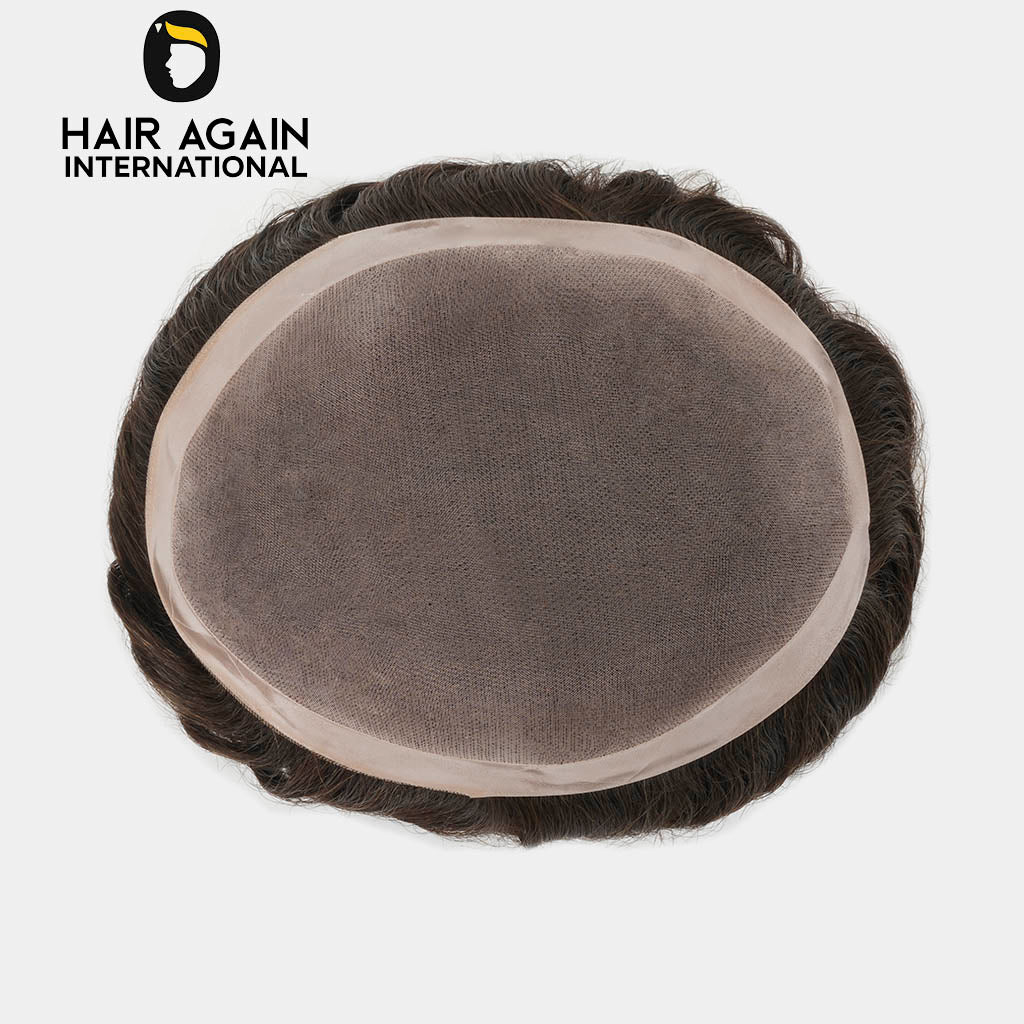 USA Dura Base hair patch for men with fine mono base and natural hairline