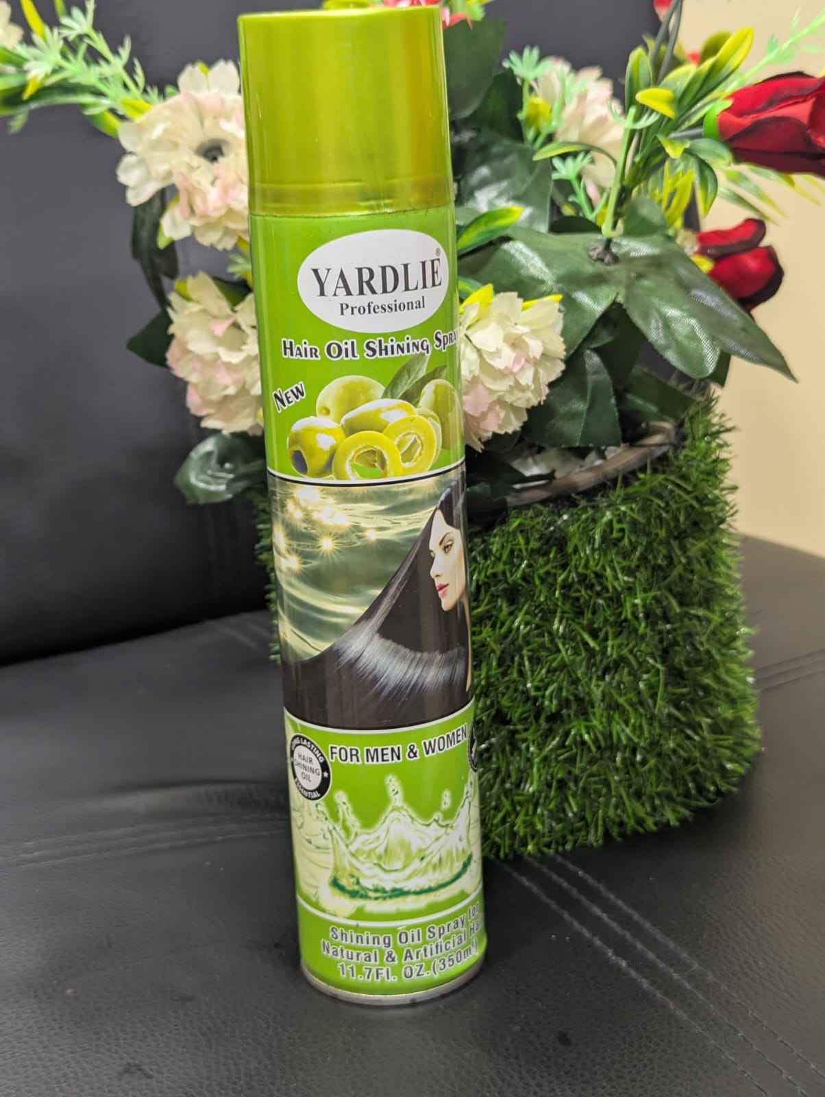 Yardlie Professional Hair Shinning Spray Olive 350ml.