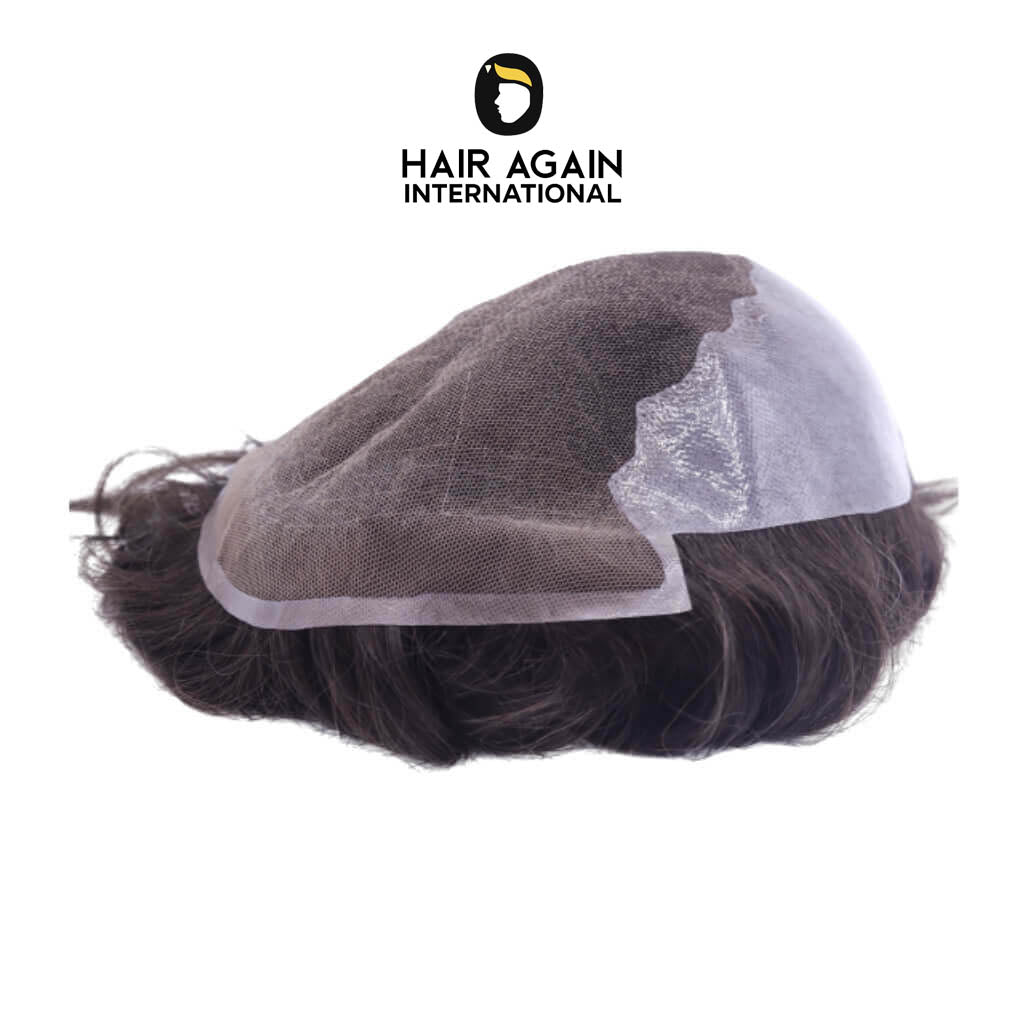 Master Q6 China made hair patch for men with PU edge non-surgical hair system