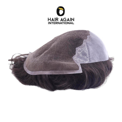 Master Q6 China made hair patch for men with PU edge non-surgical hair system