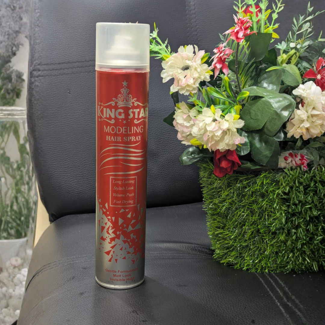 King Star Modeling Hair Spray - 420ml