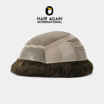 Oscar hair patch for men with natural looking non-surgical hair replacement