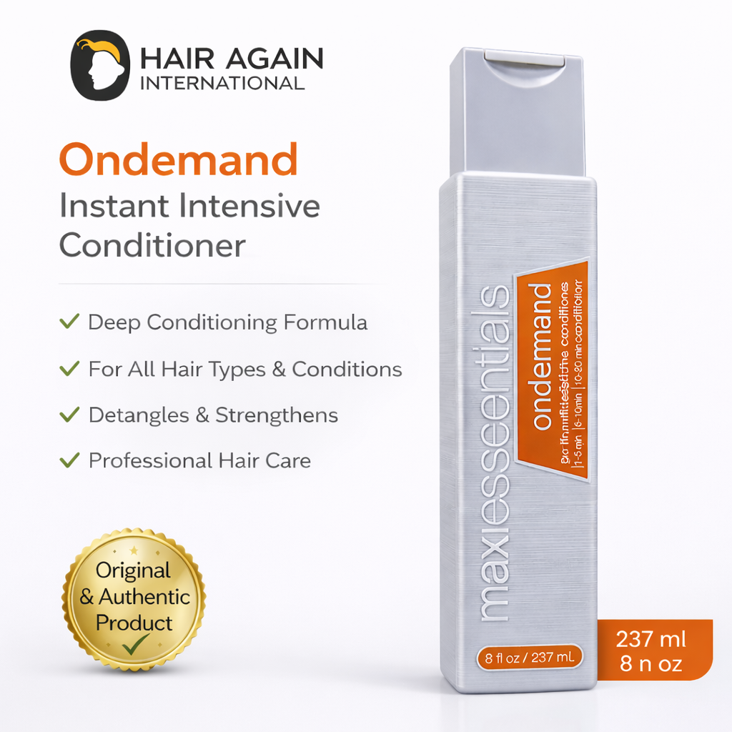 Maxi Essentials Ondemand Instant Intensive Conditioner packaging on a white background