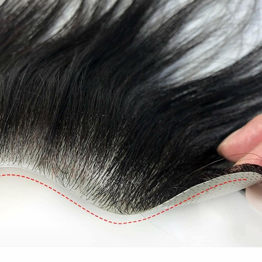Front hairline patch for natural looking hairline and non-surgical hair fixing