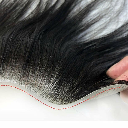 Front hairline patch for natural looking hairline and non-surgical hair fixing