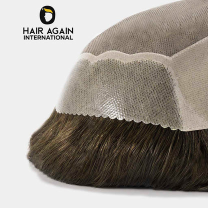 Oscar hair patch for men with natural looking non-surgical hair replacement