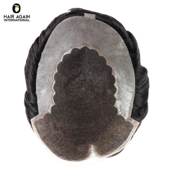 Master Q6 China made hair patch for men with PU edge non-surgical hair system
