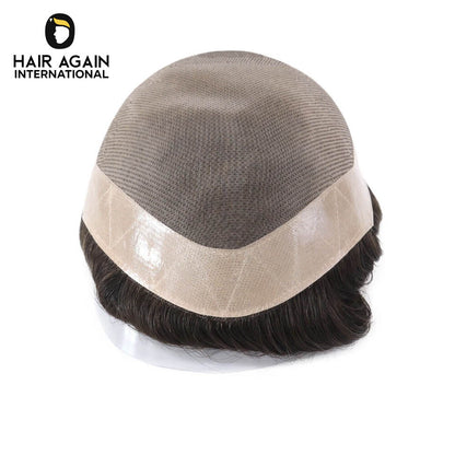 Original Fine Mono Dura Base hair patch durable natural hair system for men