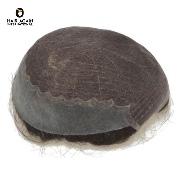 Master Q6 China made hair patch for men with PU edge non-surgical hair system
