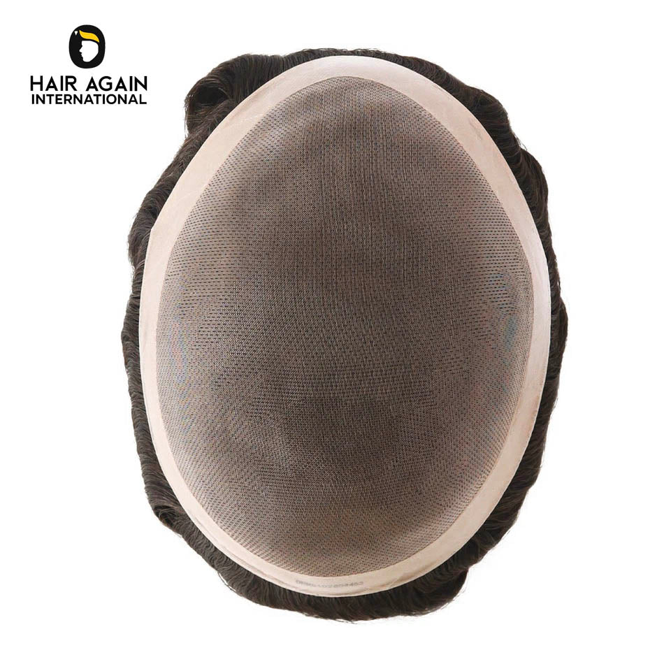 Original Fine Mono Dura Base hair patch durable natural hair system for men