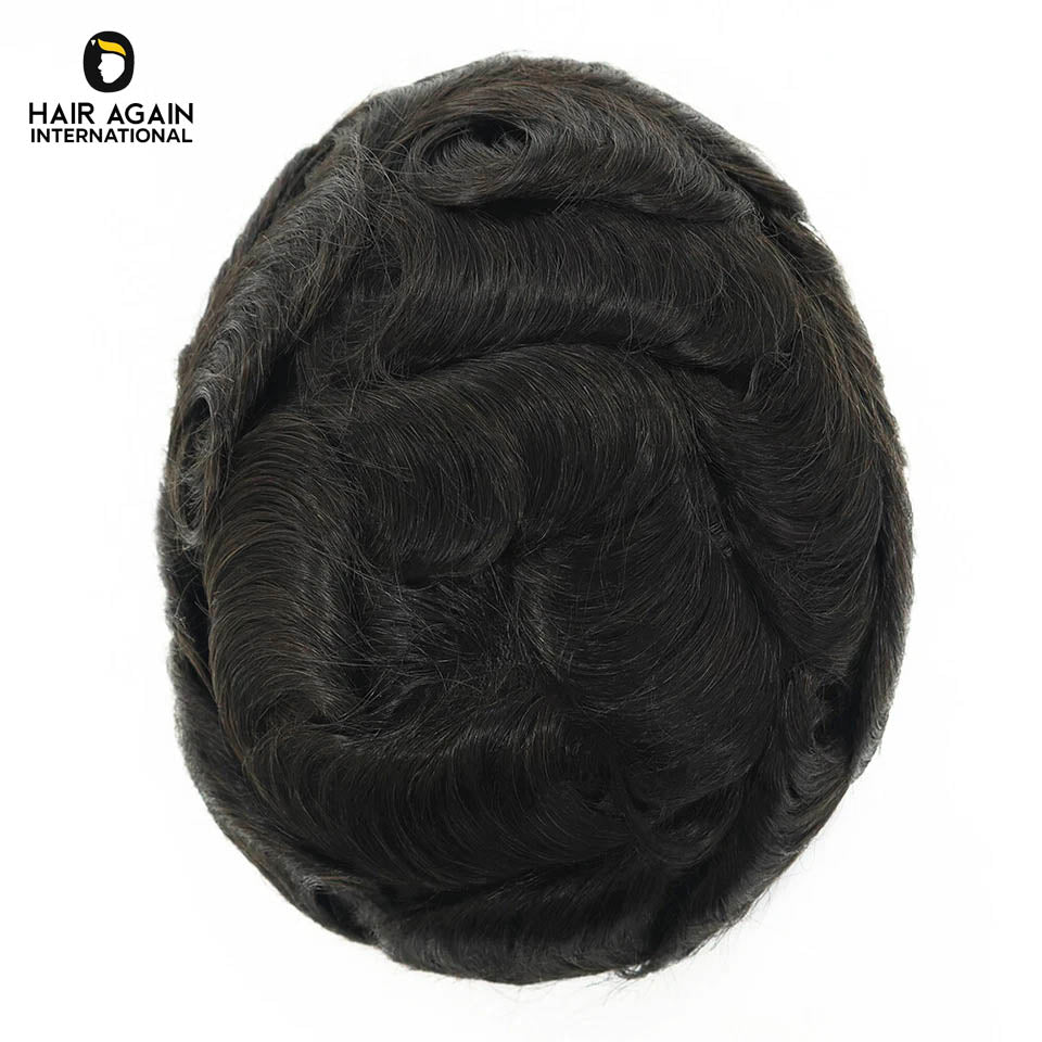 Original Fine Mono Dura Base hair patch durable natural hair system for men