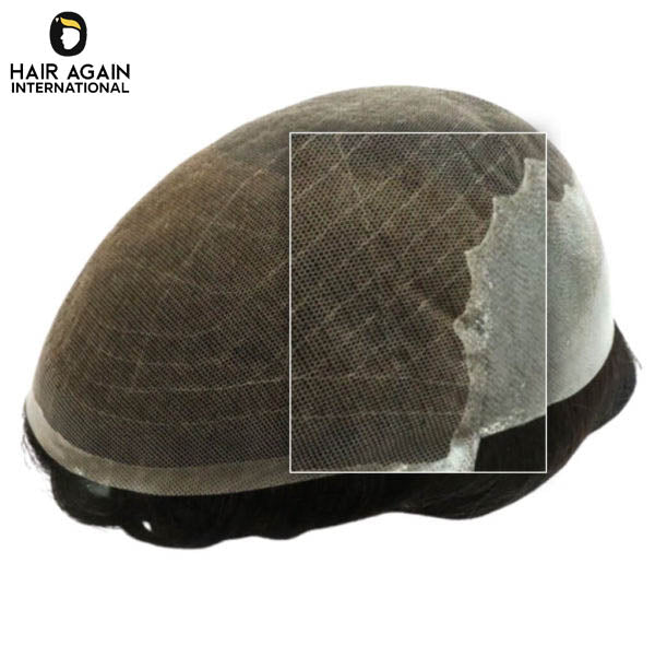 Master Q6 China made hair patch for men with PU edge non-surgical hair system