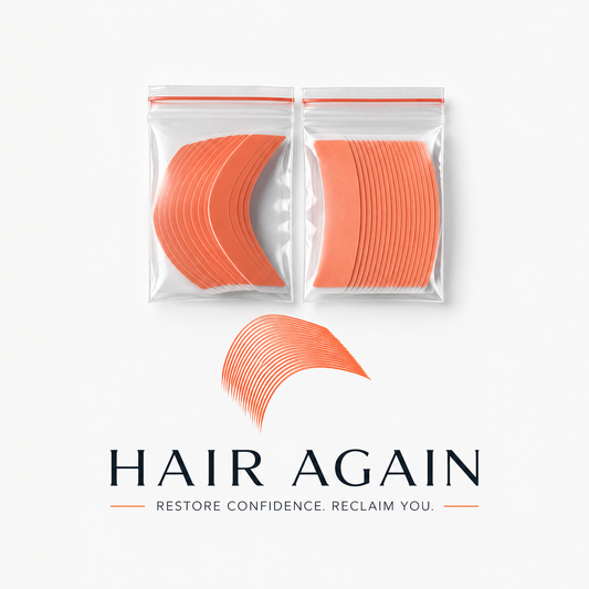 Sensi-Tak Orange Hair Patch Tape Strips
