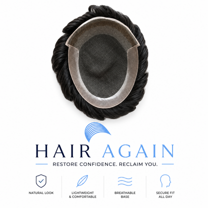 Octagon Lace Hair Patch for Men