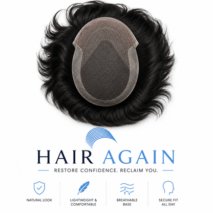 Octagon Lace Hair Patch for Men