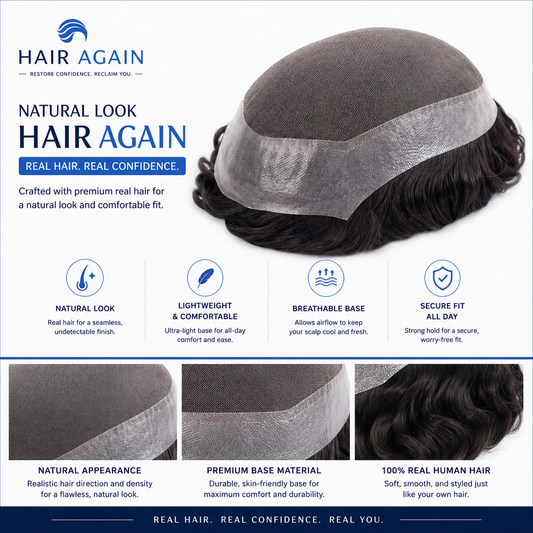 Australian Lace Hair Patch for Men