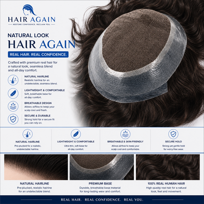 Australian Lace Hair Patch for Men