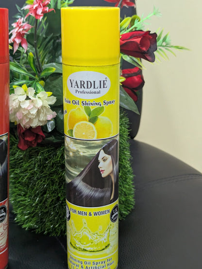Yardlie Professional Hair Shinning Spray Lemon 350ml.