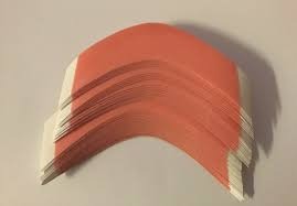 Sensi-Tak Orange Hair Patch Tape Strips