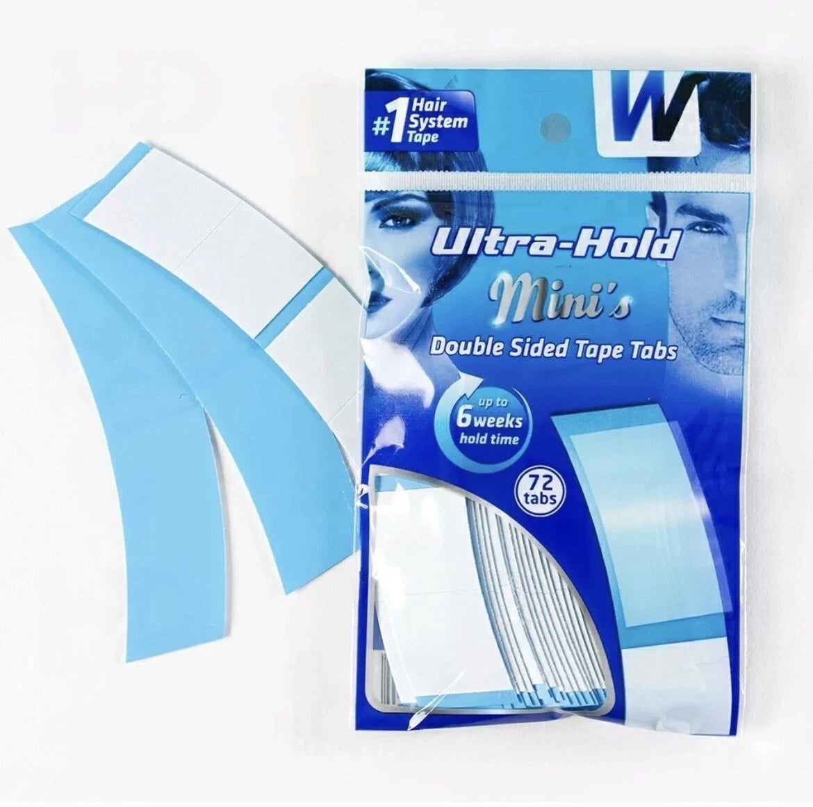 Ultra Hold Mini Strips 72 Piece