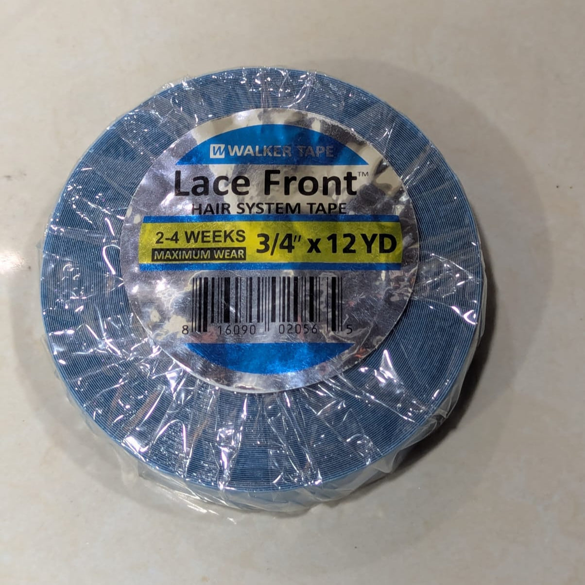 Blue Roll Lace Front