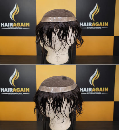 Korean Swiss Folded Hair Patch collage