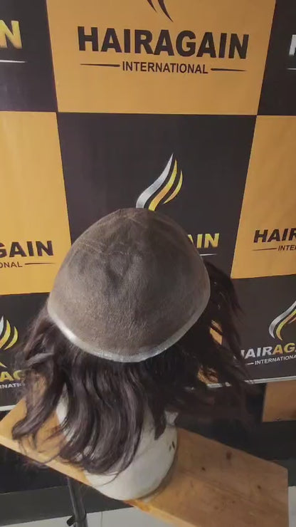 BH9 Full Lace Hair Patch – Premium Non-Surgical Hair Replacement System